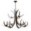 Lustre à niveaux 9 lumières Caribou-125601776
