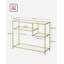 Northboro 100 cm W Glass Top Console Table