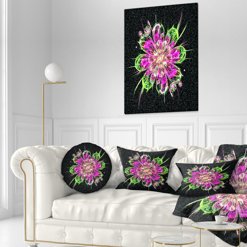 Coussin lombaire floral parfait