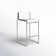 Shumpert 26" Brushed Stainless Steel Stackable Barstool