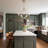 5-Light Dimmable Copper Wagon Wheel Chandelier