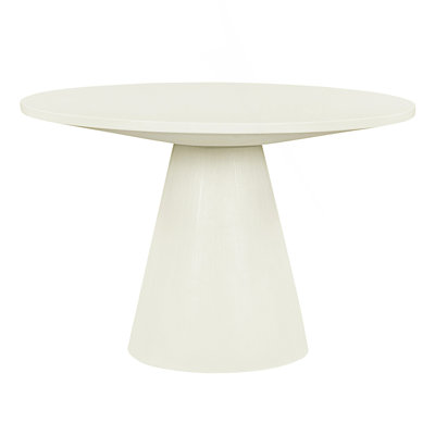 Retro Round Dining Table, Minimalist Elegant Table