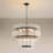 Alissya 9 - Light Dimmable Tiered Chandelier-817900733