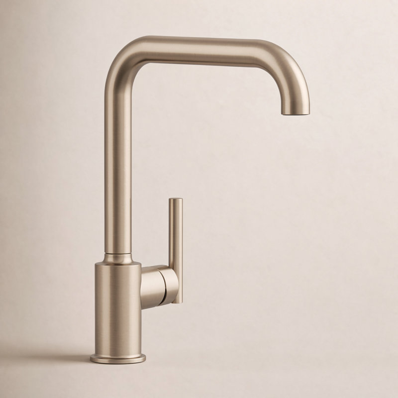 Purist Single-Hole Kitchen Sink Faucet with 8" Spout, Vibrant Brushed Bronze