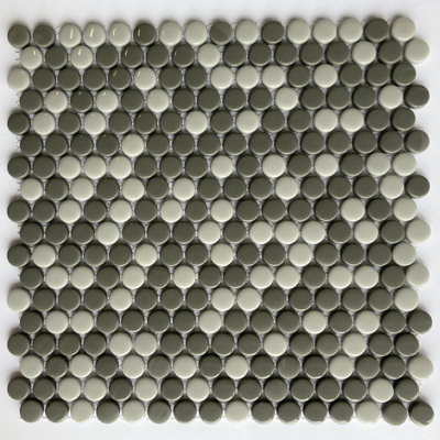 Sicily 0.63 in. x 0.63 in. Matte and Polished Tile
