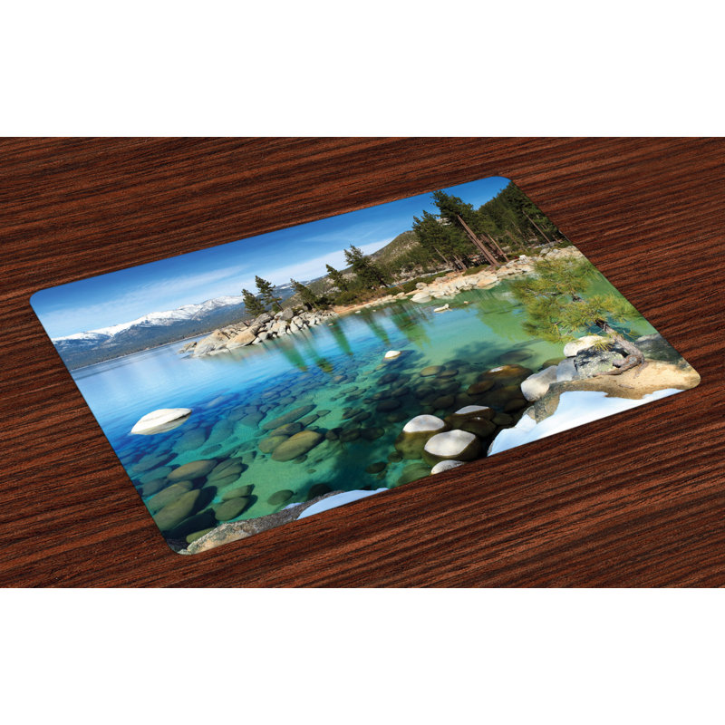 Caton Lake Tahoe Summer Lake Photo Placemat