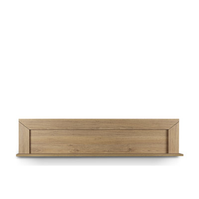 Critchfield Floating Shelf with Adjustable Shelves