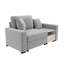 Canapé modulaire rembourré avec accoudoirs de rangement et console centrale-1325002356