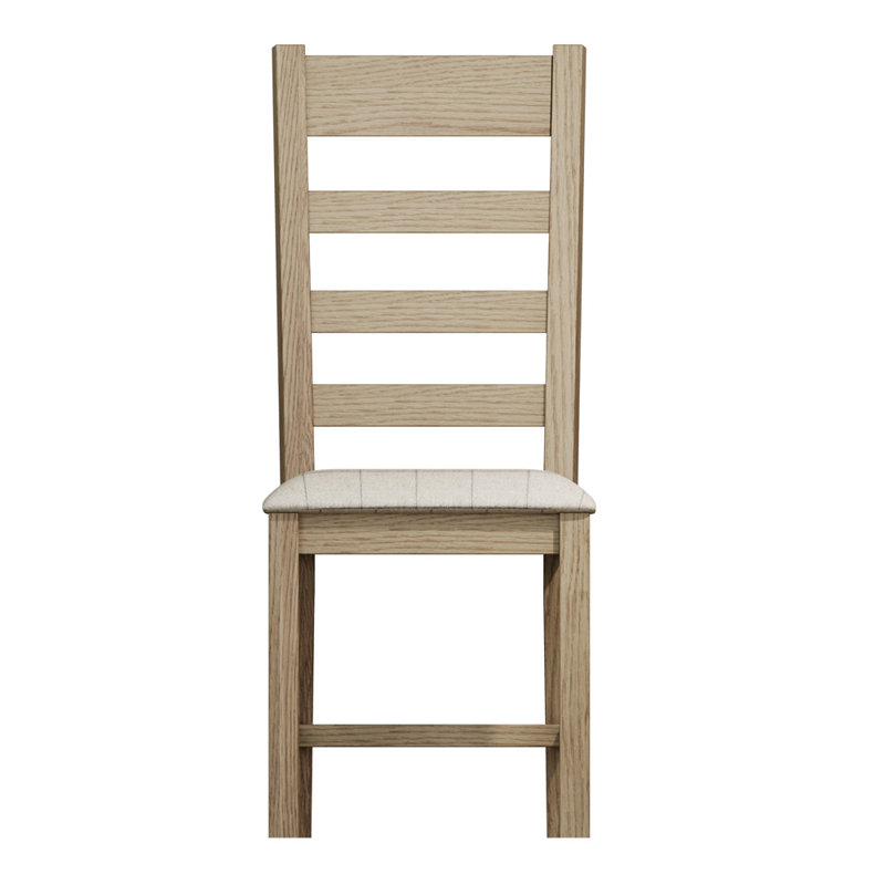 Harringworth Slat Back Dining Chair Check, Natural