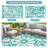 Botho Outdoor Rug Patio Waterproof Reversible Camping Rugs Plastic Straw Rv Rugs for Outside Under Awning Portable Lightweight Carpet for Backyard-135738555