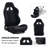Anman Pro Racing Simulator Cockpit Aluminum with Black Seat Fit Logitech Thrustmaster, Not Include Steering wheel & Wheels & Pedals and Shifter Handbrake