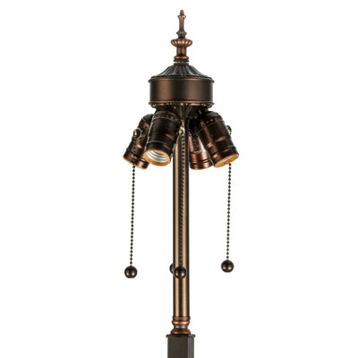 Mission Lamp Base