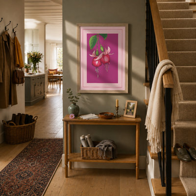 Fuchsia Bloom Botanical - Print