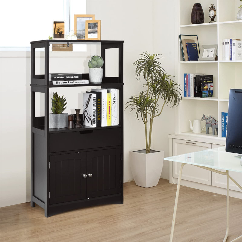 Carlino Mounting / Installation Required Bathroom Cabinet, Black