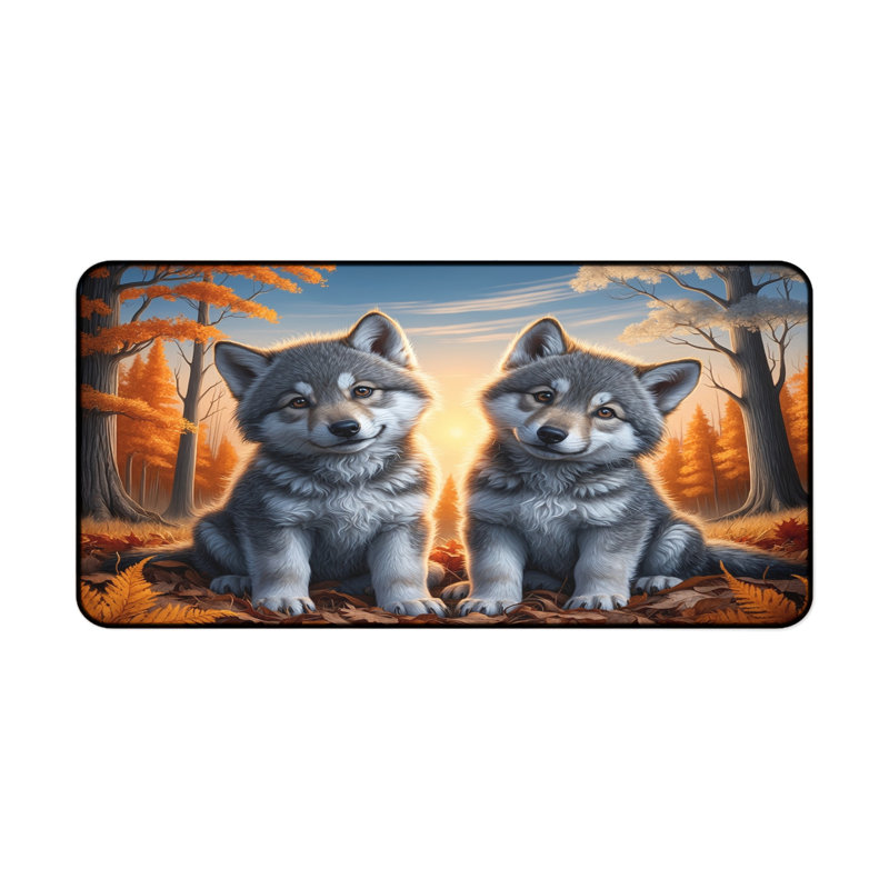 Polyester Desk Pad, 23.6x13.8