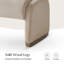 64cm Wide Rectangle Solid Colour Standard Ottoman-588171728