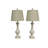 Ascanio Mirabelle 27" Table Lamp Set