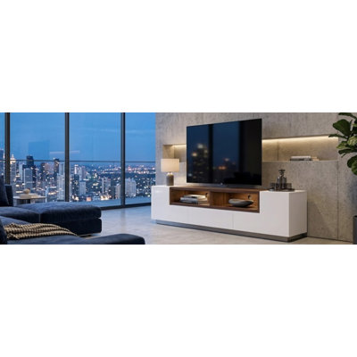 Meuble télé avec rangement Matrix 