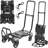 2-In-1 Folding Hand Truck Dolly Cart With 330 Lbs Capacity - Retractable Handle, Convertible Design