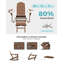 Chaises berçantes Adirondack avec repose-pieds rétractable-1179754723