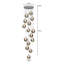 Amice 15 - Light Silver Cluster Pendant-204775677