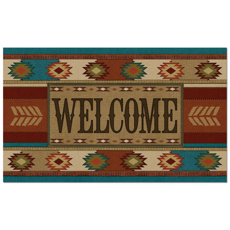 Southwest Welcome Indoor/Outdoor Entryway Floor Mat