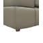 Canapé modulaire à large accoudoirs en cuir assorti-703094419