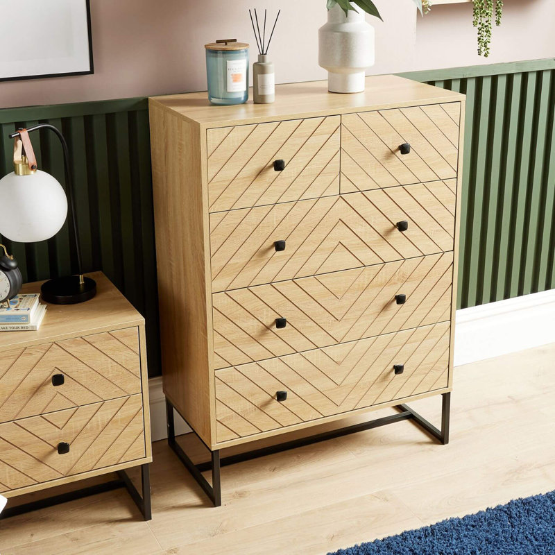 Landers 5 Drawer Chest Storage Unit