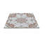 Reverse Painted Mirror Accent Coffee Table Tray-26765760-26765765