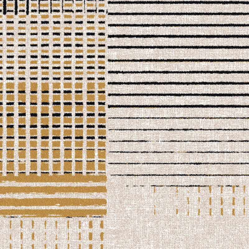 Residency Gridlox Accent Linear Area Rug, Rectangle 7'8" x 10'9"