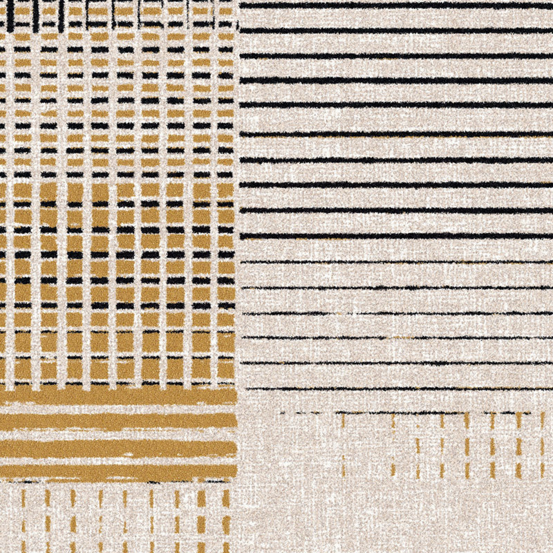 Residency Gridlox Accent Linear Area Rug, Runner 2'1" x 7'8"