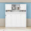 Grand lit escamotable avec espace de rangement
