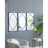 32'' Rectangular Wall Mirrors With Frame, Home Decor For Living Room Bedroom Entryway