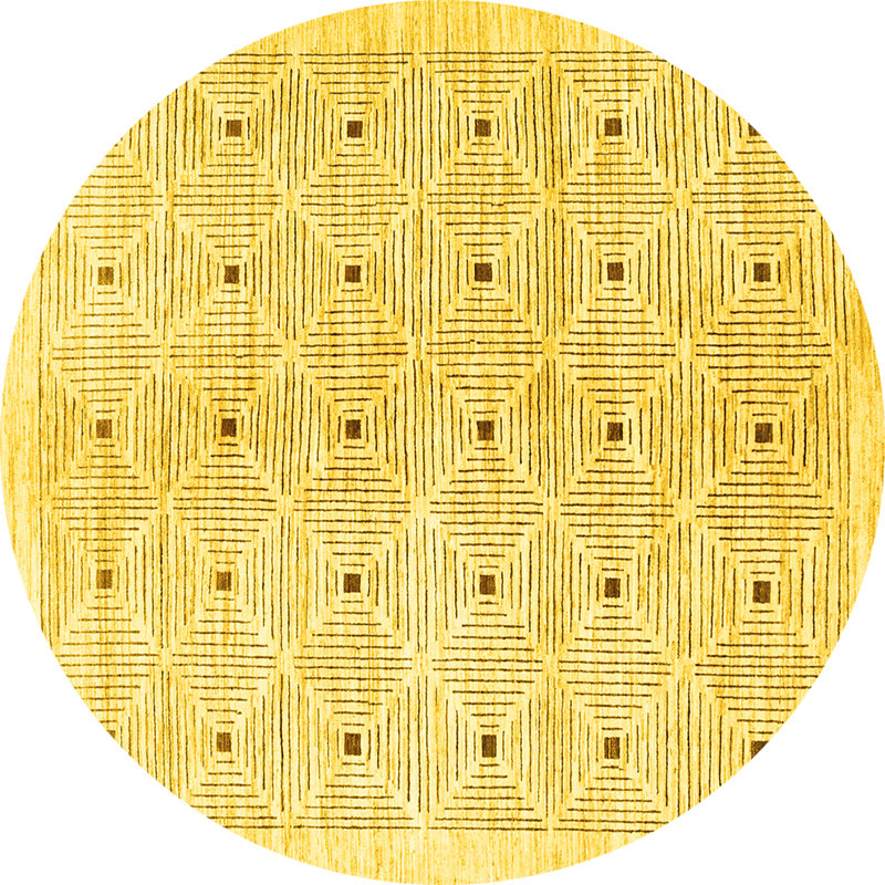 Performance Geometric Indoor Rug, Round 3'