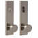 Handleset with Deadbolt and Transitional Door and Rosette
