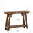 41 Inch Wood Console Table Behind Couch, 2-Tier Small Entryway Table With Storage, Farmhouse Narrow Sofa Table For Hallway, Living Room, Rustic Brown