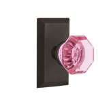 Studio Plate with Waldorf Pink Door Knob