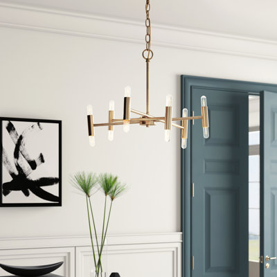 Lustre spoutnik 12 lumières DEL Caitlin-Jo