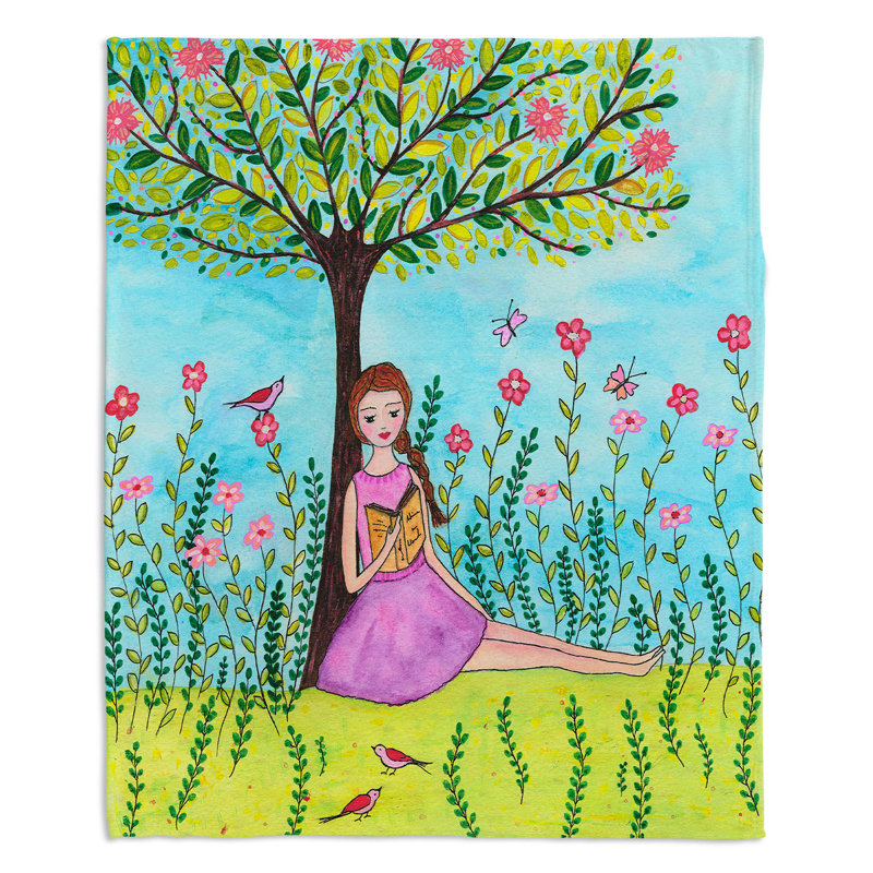 Hand Woven Throw Blanket, 68" W x 80" L