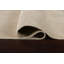 Tapis beige en laine noué à la main de conception unique 6 pi 7 po x 10 pi 0 po