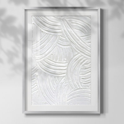 Sandstone Grooves II -Framed Canvas