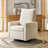 29.5" W Linen Swivel Glider Recliner-975469083