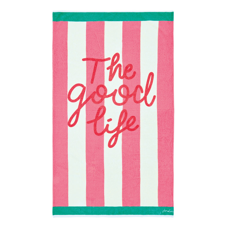 The Good Life Beach Towel Single