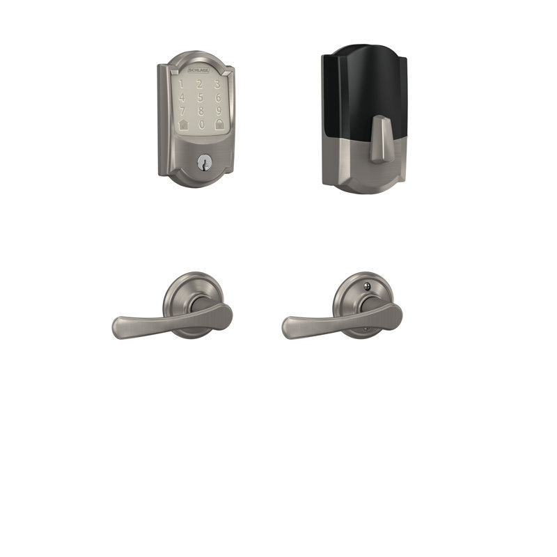 Encode Single Cylinder Smart Deadbolt, Nickel, Yes