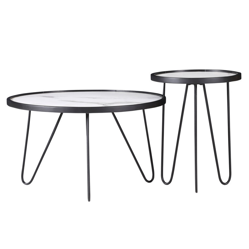 Brinli Tray Top Nesting Tables
