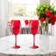 Ivy Bronx Kharri - 4 pièces 20 oz Ensemble de verres à vin tout usage en verre Glass