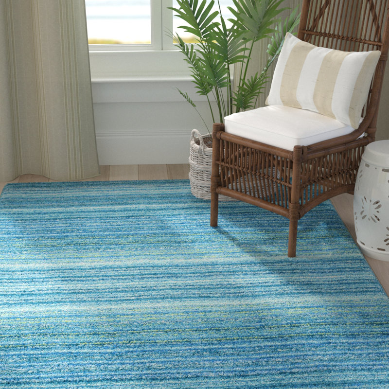 Moskell Striped Hand Woven Area Rug, Rectangle 244 x 305cm