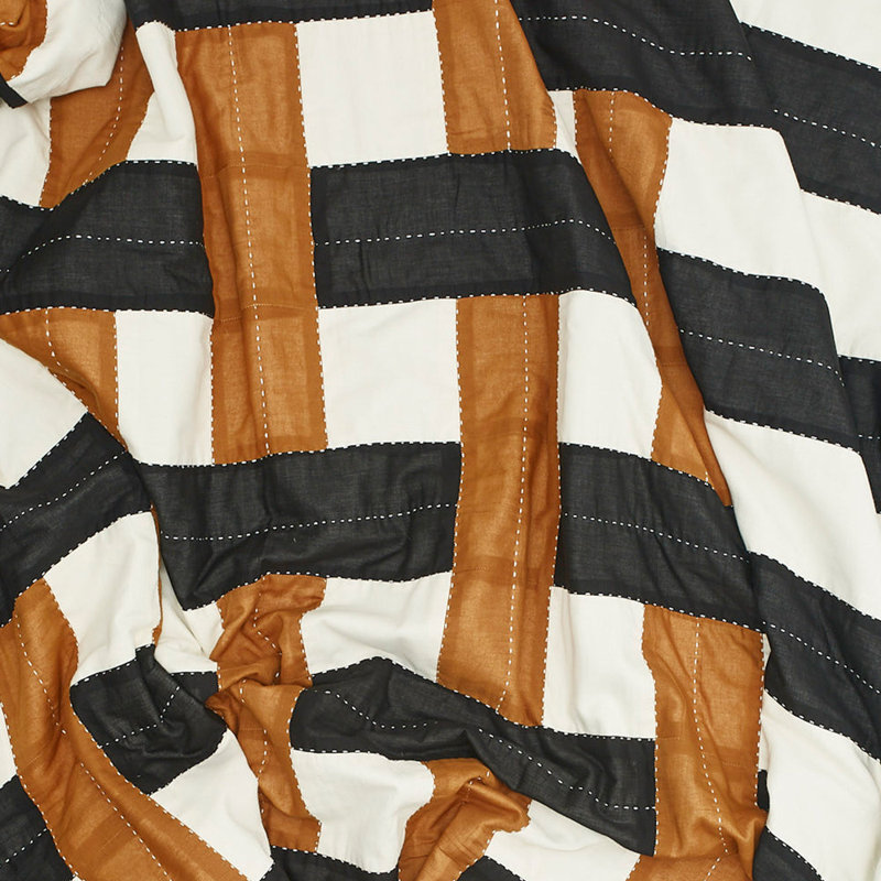 Woven Patchwork Quilt Bedding, King Quilt 