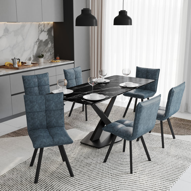 Alaniz 7-Piece Dining Set With 55