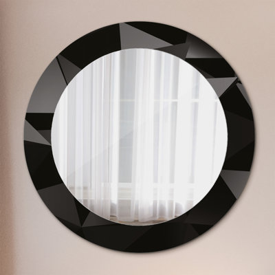 Huldar Glass Flat Wall Mirror